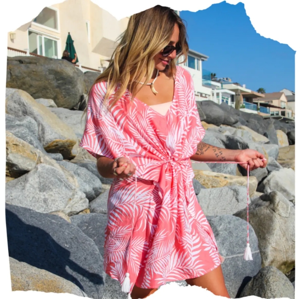 Cleobella dreamy sunset cover-up